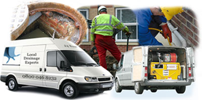 East Ham drainage van